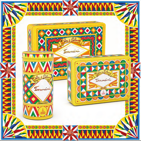 Dolce & Gabbana Sicilian Nougat Tins 250g